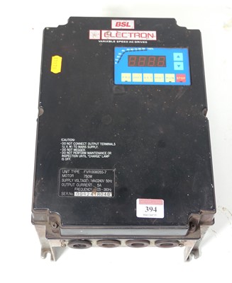 Lot 394 - A BSL Electron Variable Speed AC Drive, w. 20.5cm