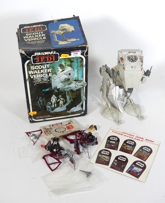 Lot 398 - A Star Wars Return of the Jedi Scout Walker...