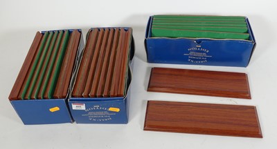 Lot 405 - A collection of twenty-four simulated hardwood...