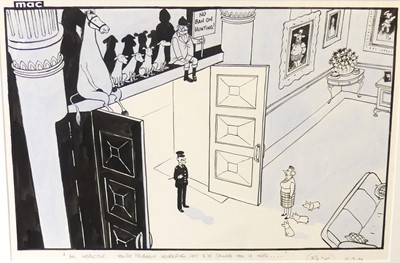 Lot 1019 - Mac (Stan McMurtry) (b.1936) - Ah, Inspector,...