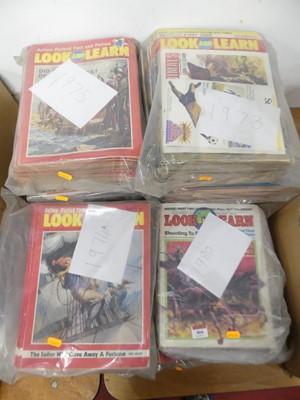 Lot 466 - A large quantity of 1960s-1980s Look and Learn...