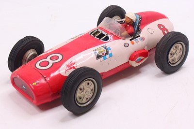 Lot 855 - Alps, tinplate and battery operated Mercedes...