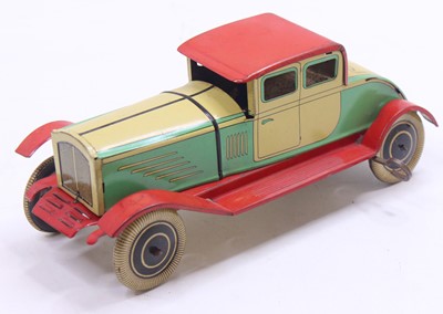 Lot 859 - Wells of London, tinplate and clockwork 2-door...