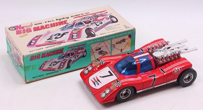 Lot 863 - Taiyo (Japan) "New Big Machine" - red, with...
