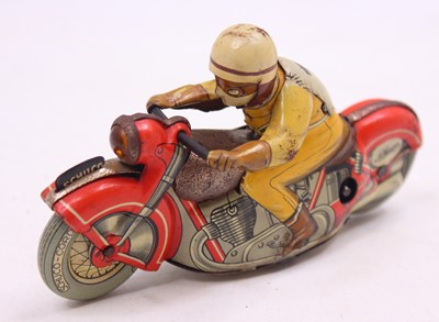 Lot 878 - A Schuco No. 1006 Moto-drill motorcycle,...