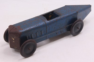 Lot 894 - An unusual circa 1920s tin plate and clockwork...