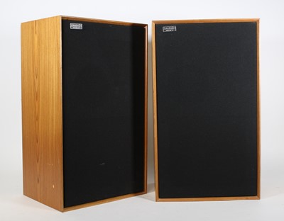 Lot 1428 - A pair of Celestion Ditton 33 teak cased...