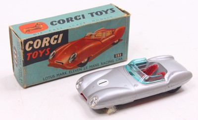 Lot 1707 - Corgi Toys No.151 Lotus Mk 11 Le Mans race car,...
