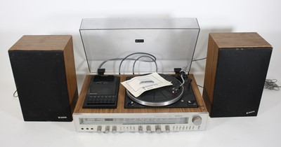 Lot 1448 - A Sanyo Model G 3002 Stereo Music Centre,...