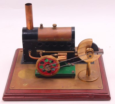 Lot 22 - A German ? brass, copper and gunmetal...