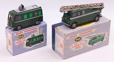 Lot 1397 - Dinky Supertoys group of 2 BBC TV diecasts to...