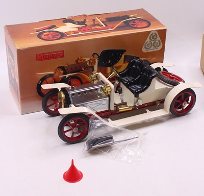 Lot 16 - A Mamod SA1 steam roadster of usual...