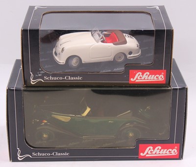 Lot 945 - A Schuco Classic re-issue tin plate and...