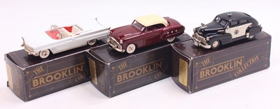 Lot 1881 - A collection of three Brooklin Collection 1/43...