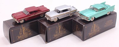 Lot 1884 - Brooklin Collection 1/43 scale white metal...