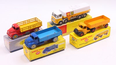 Lot 1348 - Dinky Toys group of four haulage diecasts to...