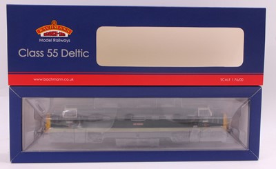 Lot 329 - Bachmann 00 gauge 32-533 Class 55 Delitc in BR...
