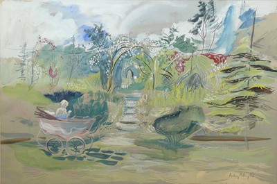 Lot 258 - Audrey Pilkington (1922-2015) - Garden scene...