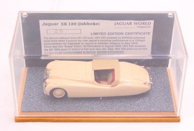 Lot 1866 - A limited edition white metal 1/43 scale...