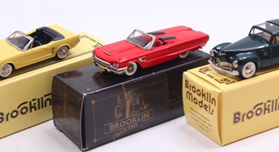 Lot 1875 - A collection of three Brooklin 1/43 scale...