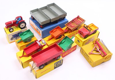 Lot 1439 - Dinky Toys collection of mostly farming...