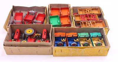 Lot 1438 - Dinky Toys collection of Farming diecast and...