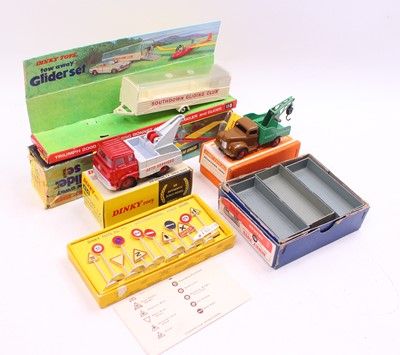 Lot 1408 - Dinky Toys group of 5 diecasts and accessories...