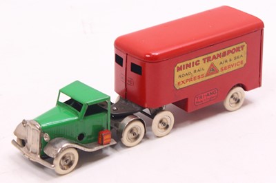Lot 931 - Triang Minic articulated road, rail, air and...