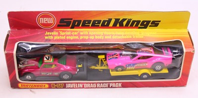 Lot 1821 - A Matchbox Speed Kings K57 Drag Race Pack,...
