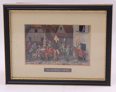 Lot 1968 - A 30mm scale flat soldier diorama, titled 30E...
