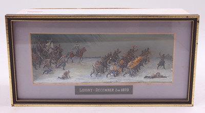 Lot 1964 - A 30mm scale flat soldier diorama titled...