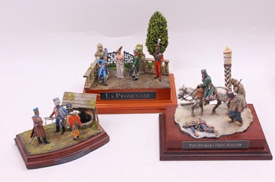 Lot 1937 - Three various 54mm scale professionally hand...