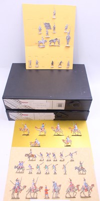 Lot 1956 - Two boxes containing a quantity of 30mm scale...