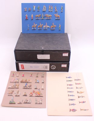 Lot 1960 - Two boxes containing a quantity of 30mm scale...