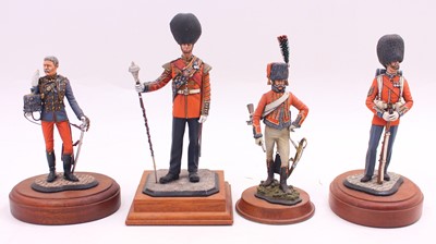 Lot 1944 - 4 various professionally hand-painted and...