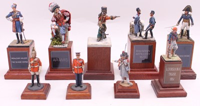 Lot 1938 - Collection of mixed scale white metal and...