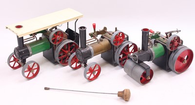 Lot 12 - Three Mamod live steam models to include a...