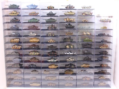 Lot 2067 - 80 plastic cased mail order military modern...