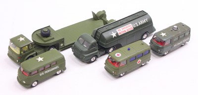 Lot 1739 - Corgi Toys military group of 5 comprising No....