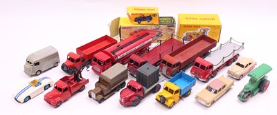 Lot 1414 - Dinky Toys group of loose and playworn diecast...