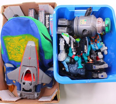Lot 1918 - 2 boxes of mixed action figures from...