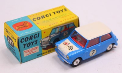 Lot 1693 - Corgi Toys No. 227 Morris Mini Cooper...