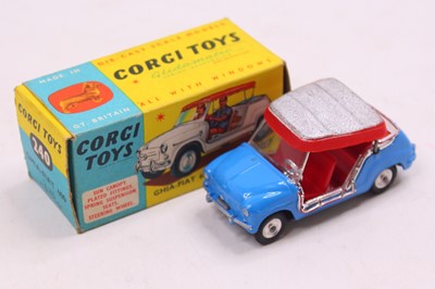 Lot 1694 - Corgi Toys No. 240 Ghia-Fiat 600 Jolly,...