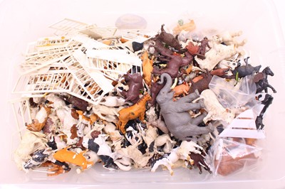 Lot 1980 - Large collection of play worn Britains and...