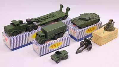 Lot 1412 - A Dinky Toys collection of mostly boxed...