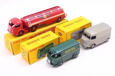 Lot 1440 - A French Dinky Toys group of three boxed...