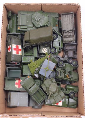 Lot 1344 - A Dinky Toys collection of loose and playworn...