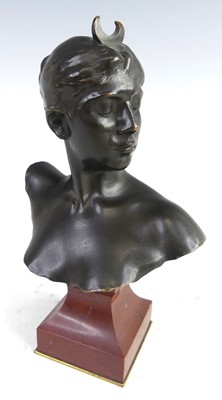 Lot 166 - Alexandre Falguière (French, 1831-1900) - a...