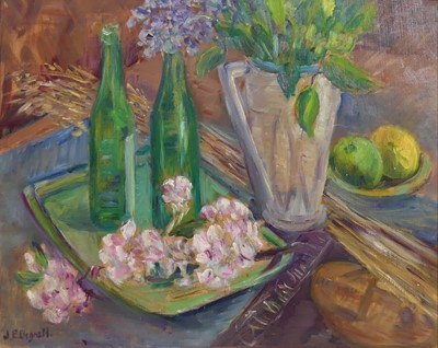 Lot 309 - Jessie P. Bignell (20th century) - Still life...