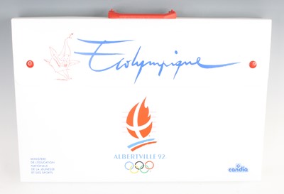 Lot 1577 - A collection of Olympic Games memorabilia to...